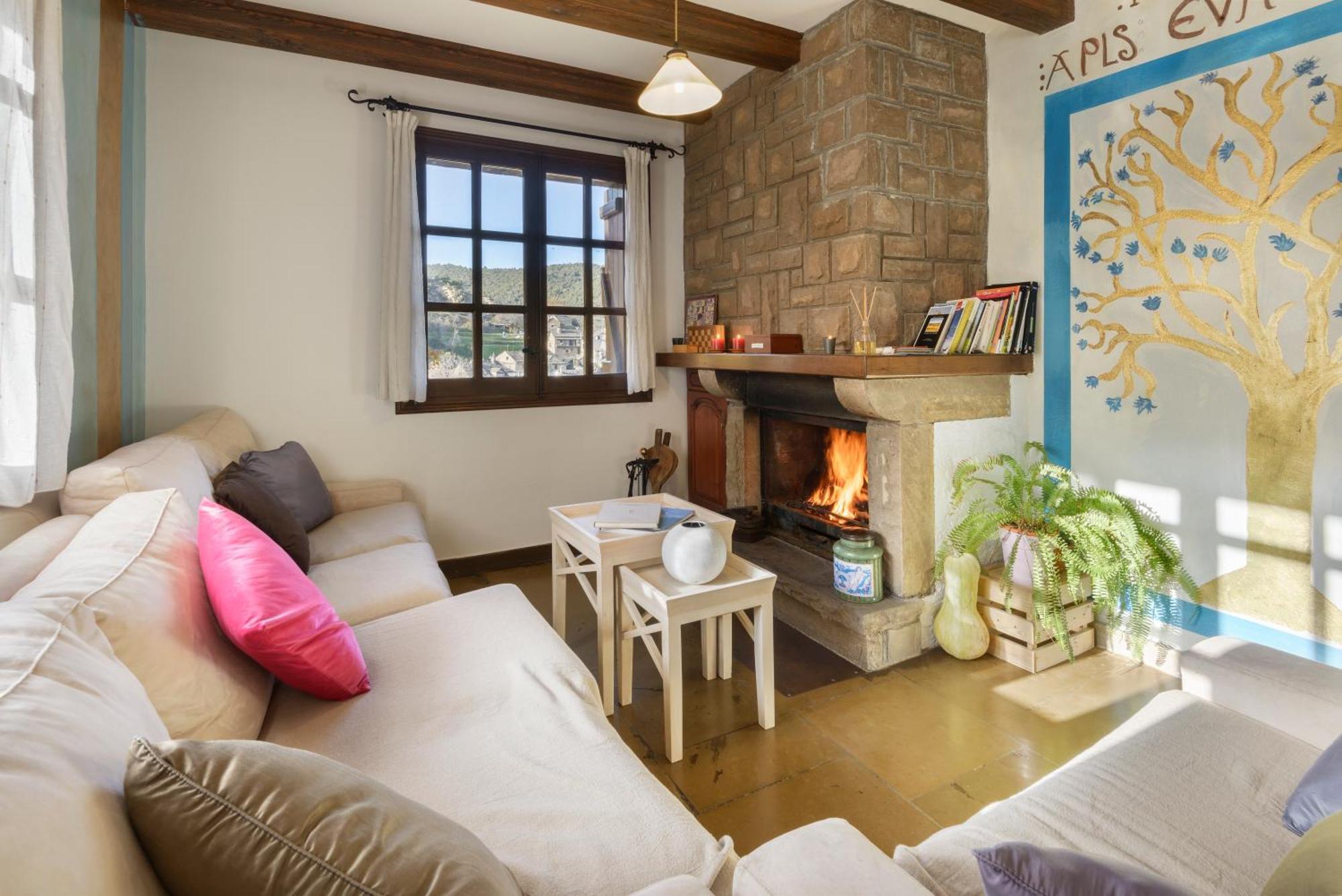 Hotel Rural El Mirador De Los Pirineos Santa Cruz de la Serós المظهر الخارجي الصورة
